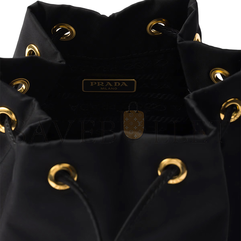 Pra*a duet re-nylon bucket bag 1bh038 (22.5*17.5*12cm)